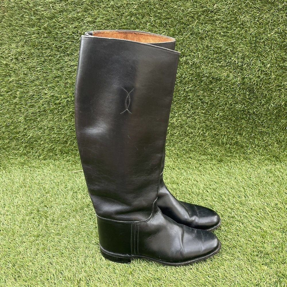 Churchill Women’s English Leather Equestrian Riding Boots Women’s Size 7.5